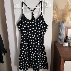 Outdoor Voices Exercise Dress in Polka Dot